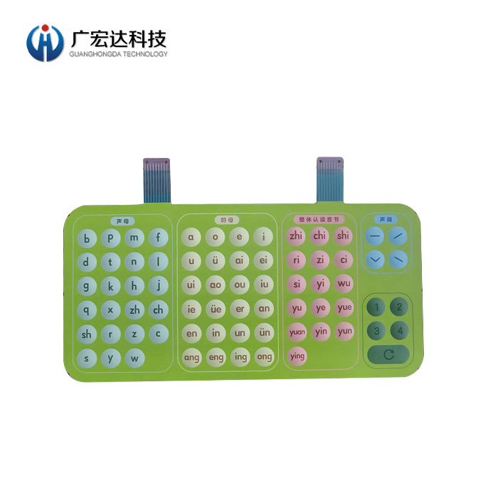 学习机薄膜凸包面板