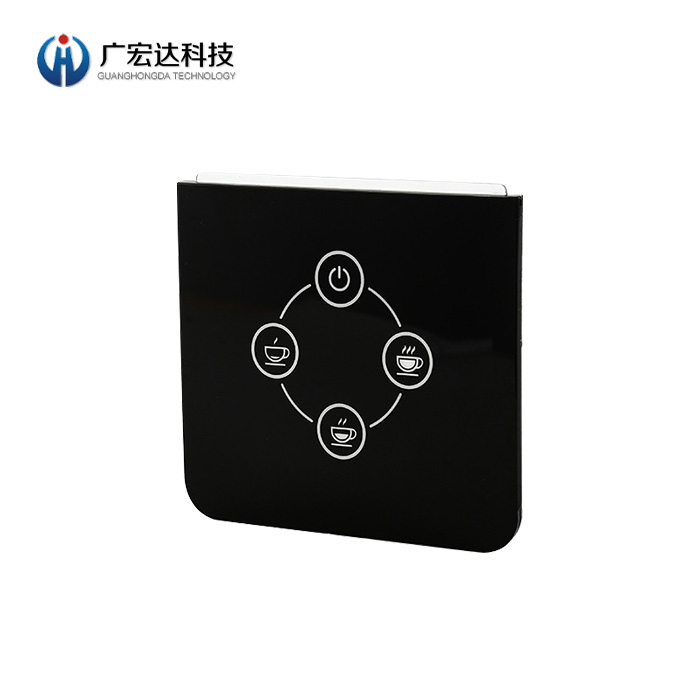 咖啡机简易触摸面板镜片面板