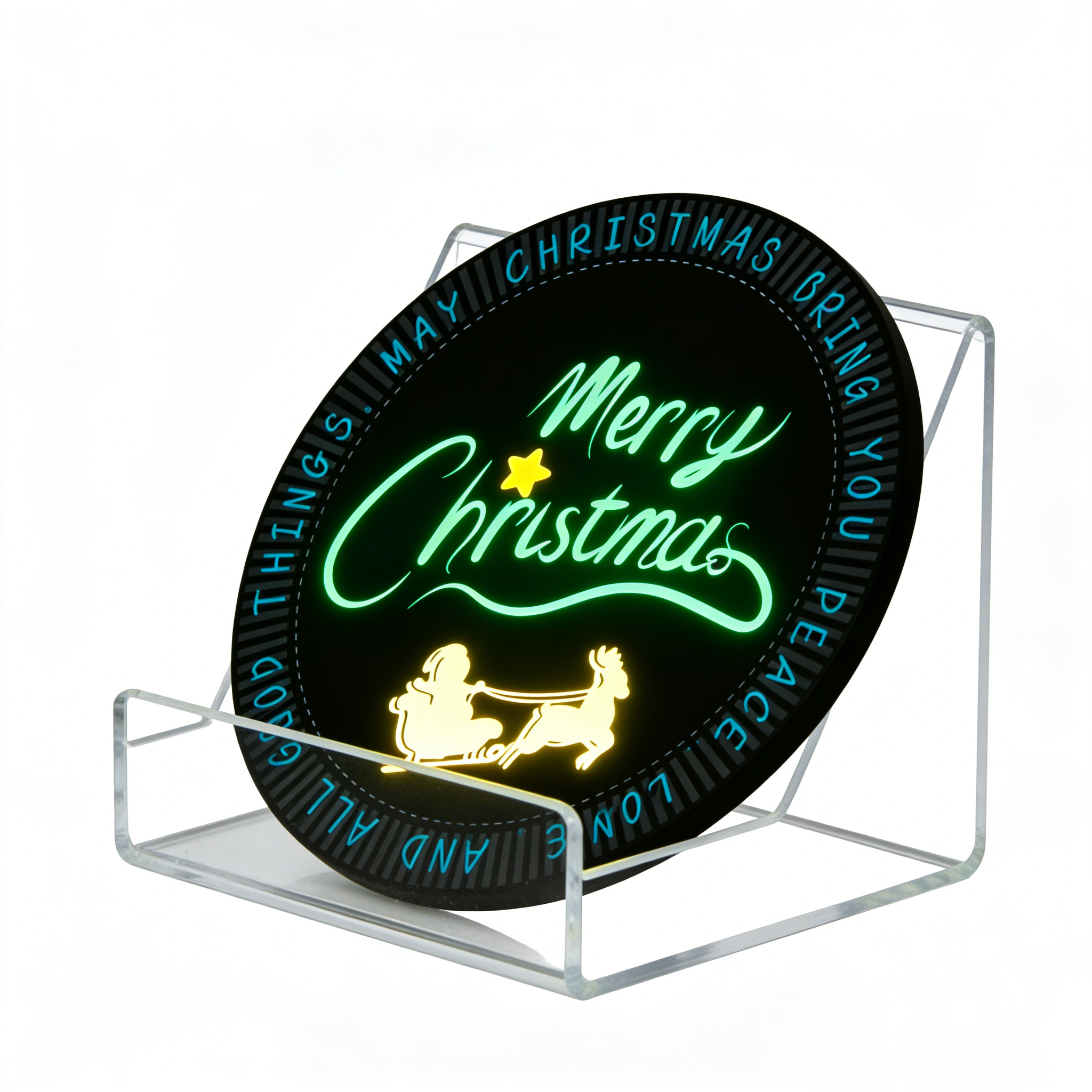 导光片导光膜LGF发光标签LGF发光杯垫